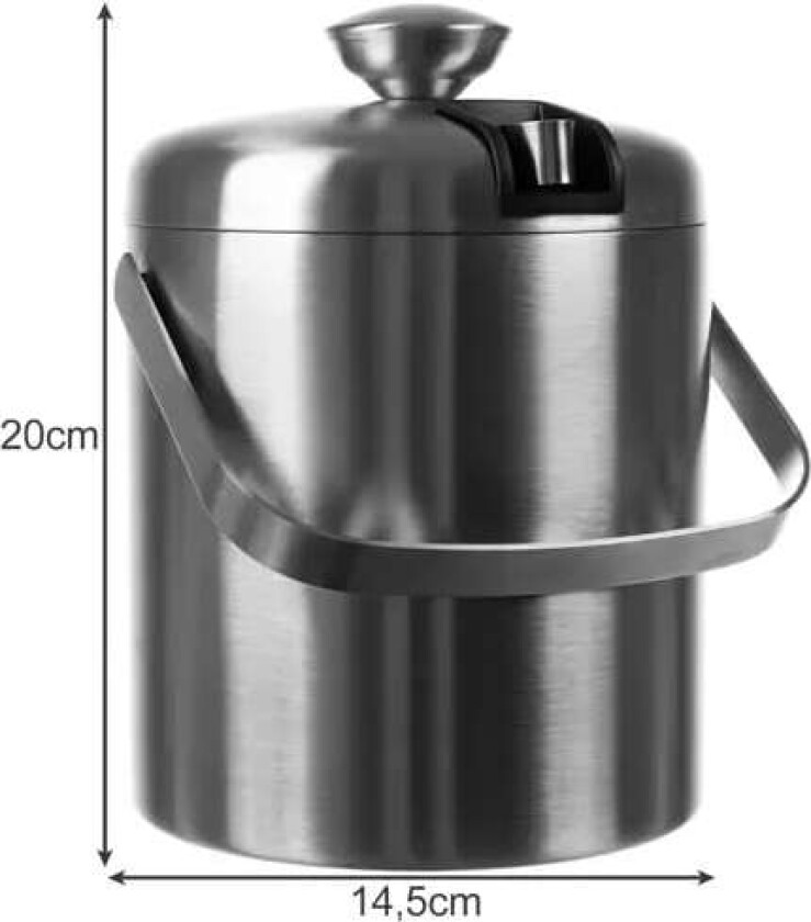 Isbøtte med lokk - 1,3 l