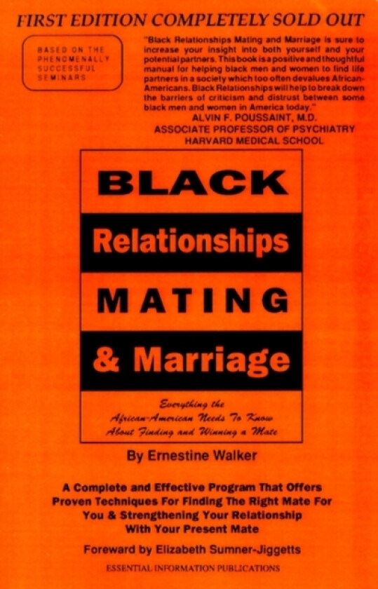 Black Relationships Mating & Marriage av Ernestine Walker (Paperback)
