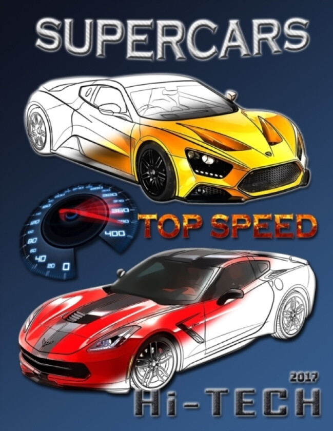 Supercars top speed 2017. av Alex Cross (Paperback)