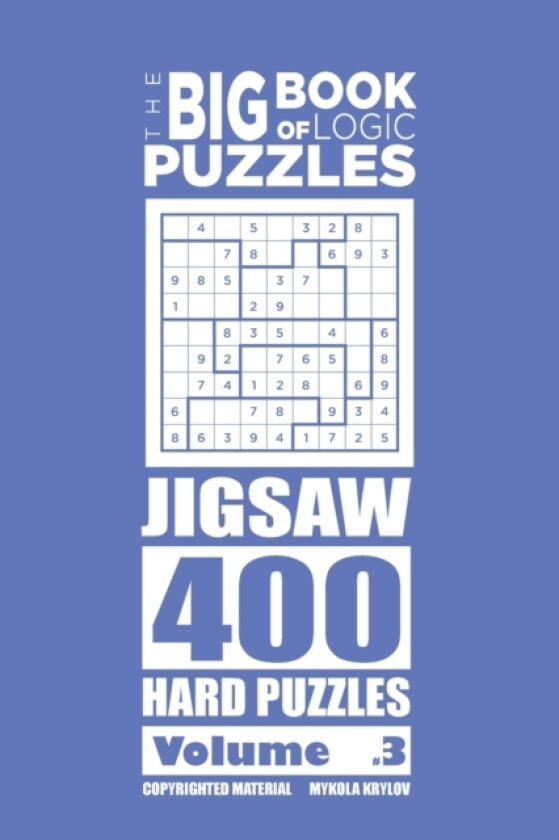 The Big Book of Logic Puzzles - Jigsaw 400 Hard (Volume 3) av Mykola Krylov (Paperback)