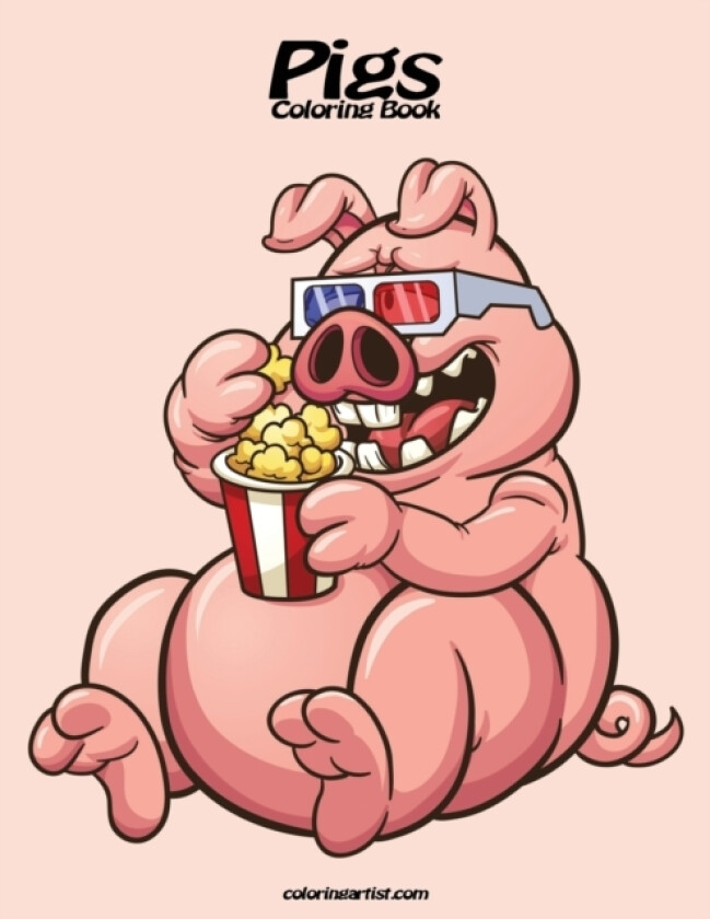 Pigs Coloring Book 1 av Nick Snels (Paperback)
