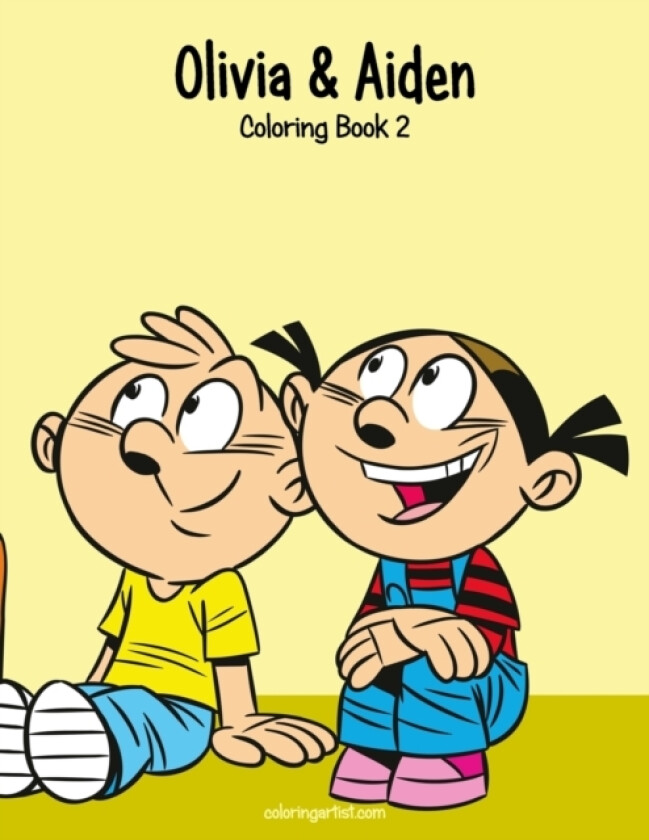 Olivia & Aiden Coloring Book 2 av Nick Snels (Paperback)