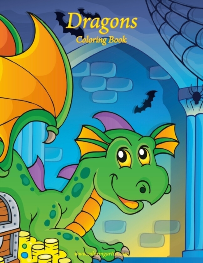 Dragons Coloring Book 1 av Nick Snels (Paperback)