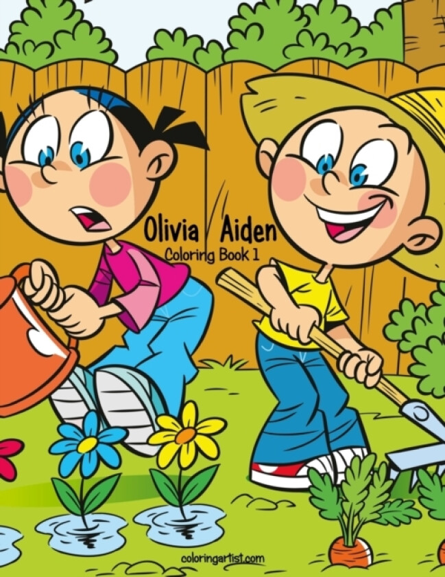 Olivia & Aiden Coloring Book 1 av Nick Snels (Paperback)