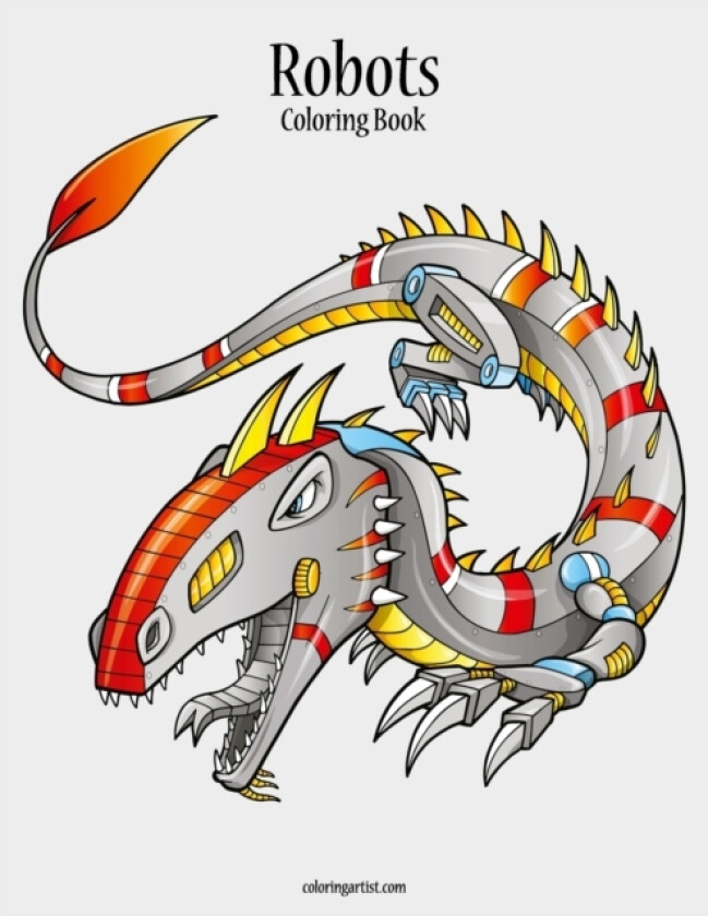 Robots Coloring Book 1 av Nick Snels (Paperback)
