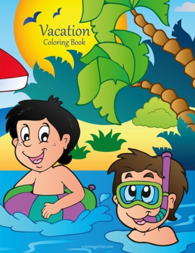 Vacation Coloring Book 1 av Nick Snels (Paperback)