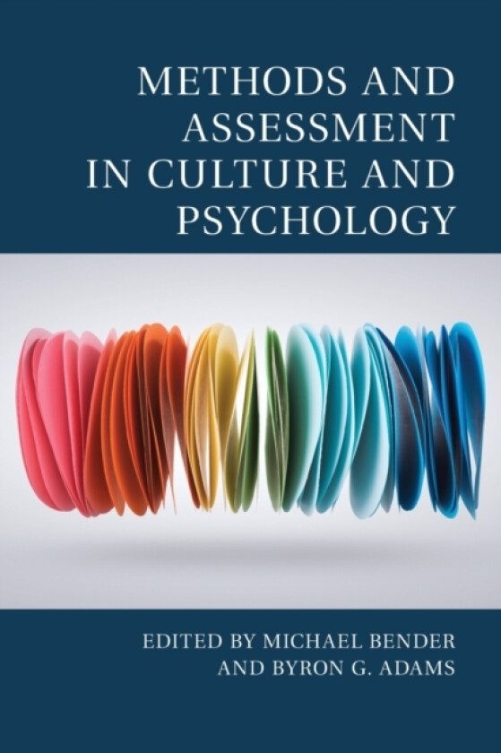 Methods and Assessment in Culture and Psychology av Michael Bender, Byron G. Adams (Paperback)
