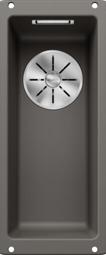 Subline 160-U UXI kjøkkenvask, 19x46 cm, grå