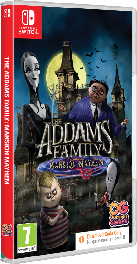 The Addams’s Family: Mansion Mayhem (Code in Box)
