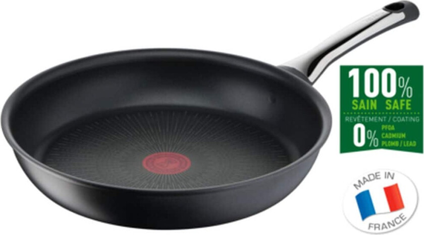 Stegepande med belægning Tefal Excellence Ø30cm Titanium,6 stk/krt