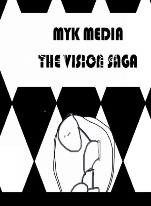 Vision Saga av Myk Media (Hardcover)
