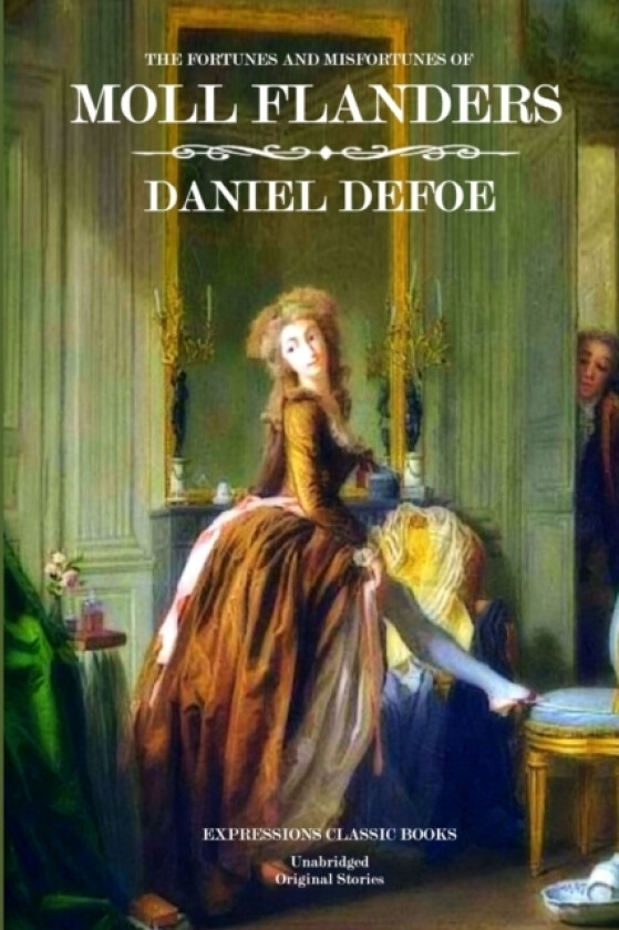 Moll Flanders av Daniel Defoe, Expressions Classic Books (Paperback)