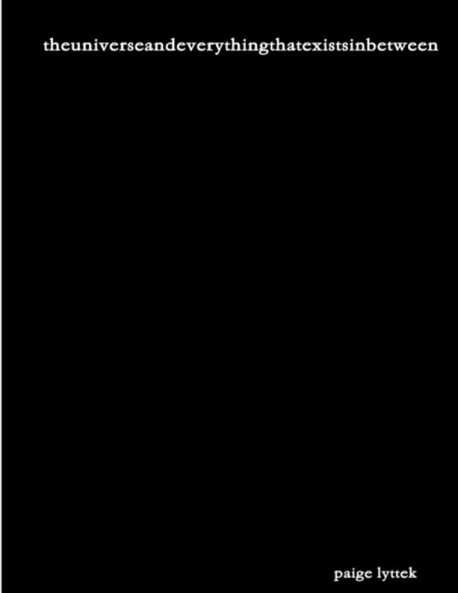 theuniverseandeverythingthatexistsinbetween av Paige Lyttek (Paperback)