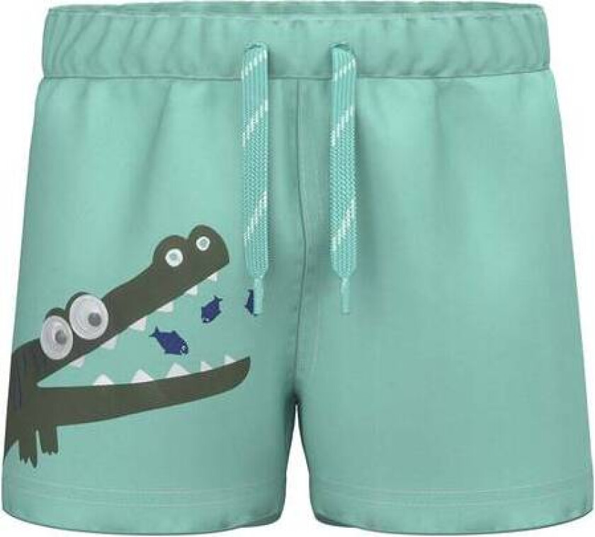 Name It Zelias Badeshorts Til Småbarn, Pool Blue