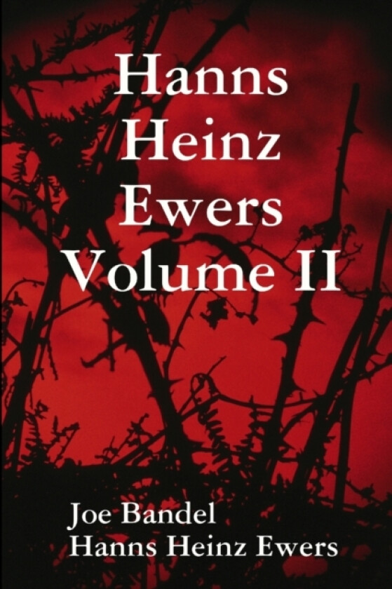 Hanns Heinz Ewers Volume II av Joe Bandel, Hanns Heinz Ewers (Paperback)
