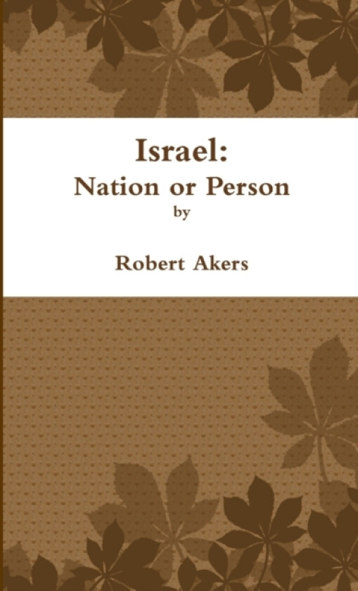 Israel: Nation or Person av Robert Akers (Paperback)