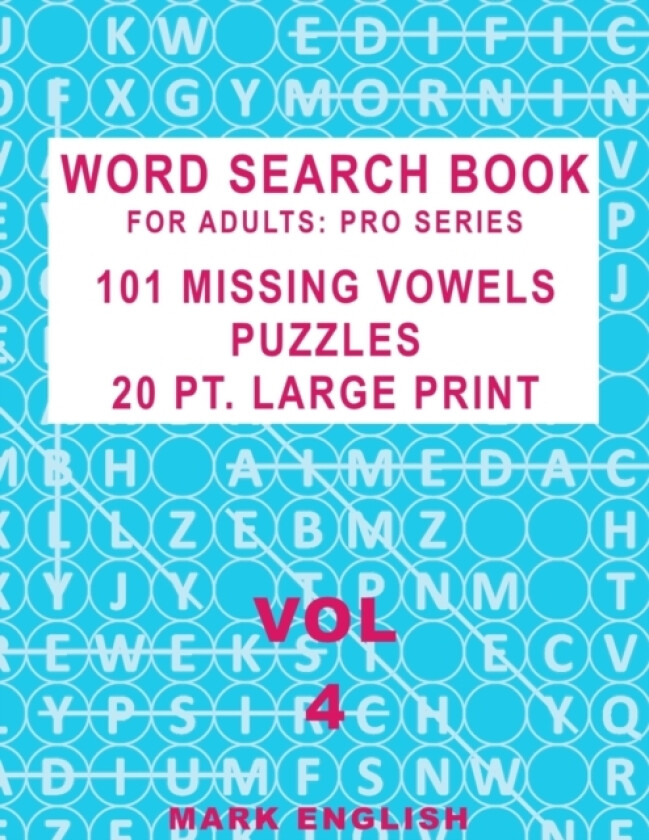 Word Search Book For Adults av Mark English (Paperback)