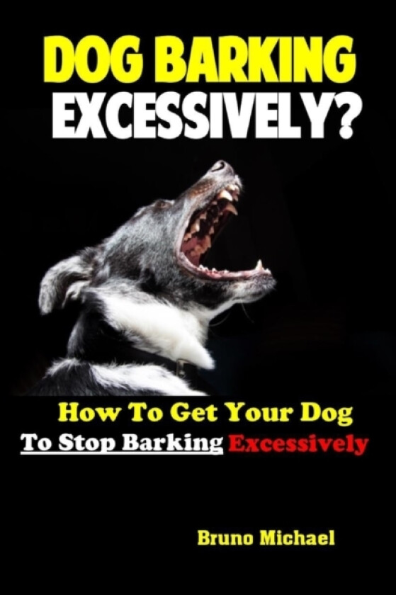 Dog Barking Excessively? av Bruno Michael (Paperback)
