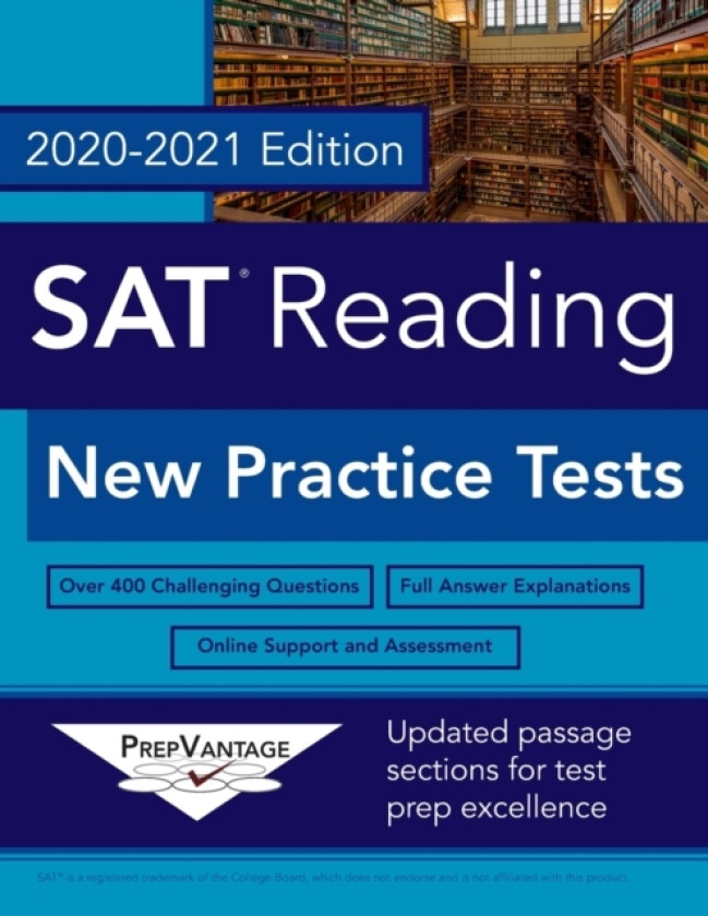 SAT Reading av Prepvantage (Paperback)