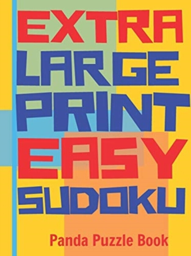 Extra Large Print Easy Sudoku av Panda Puzzle Book (Paperback)