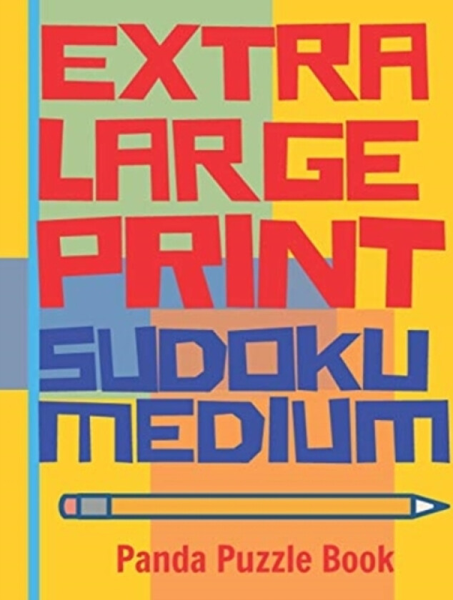 Extra Large Print Sudoku Medium av Panda Puzzle Book (Paperback)