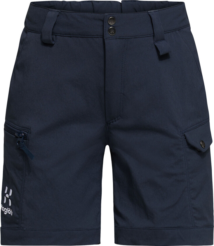 Juniors' Mid Fjell Shorts 134, Tarn Blue