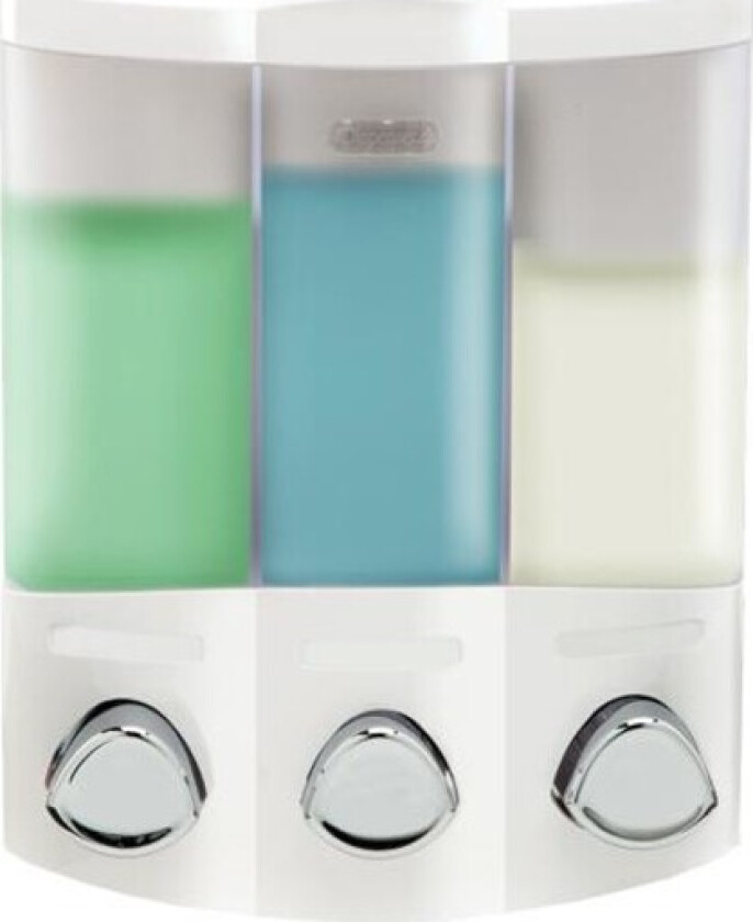 Trio såpedispenser, hvit