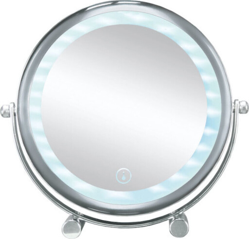 Bright Shorty sminkespeil, Ø15 cm, krom