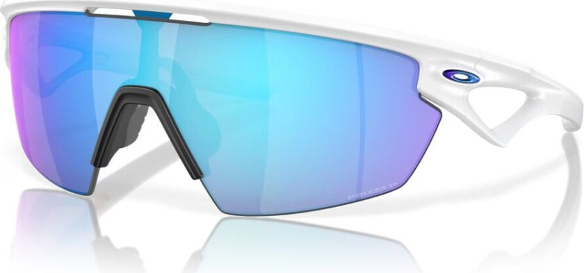 Sphaera Matte White Prizm Sapphire Polarized One Size