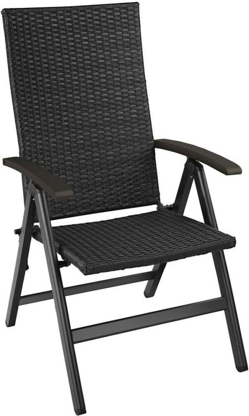 Sammenleggbar hagestol poly rotting Canberra - svart