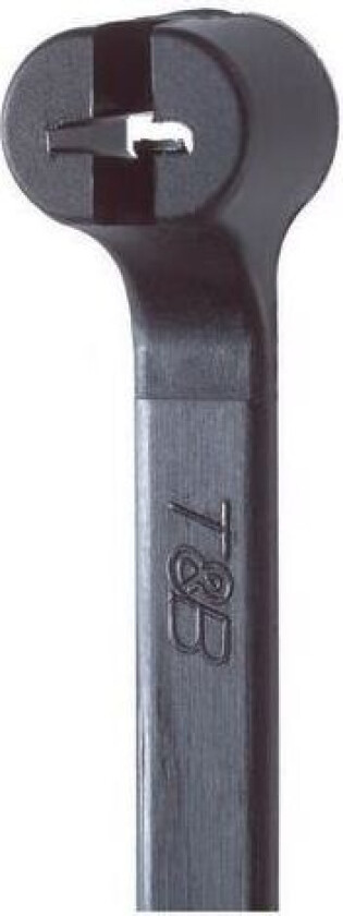 TY528MX Buntebånd låsbare, værbestandig svart, 100-pakning 4,8 x 360 mm