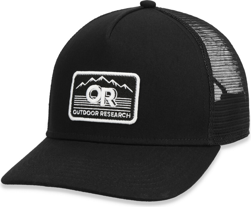 Men's Advocate Trucker Hi Pro Cap Black OneSize, Black