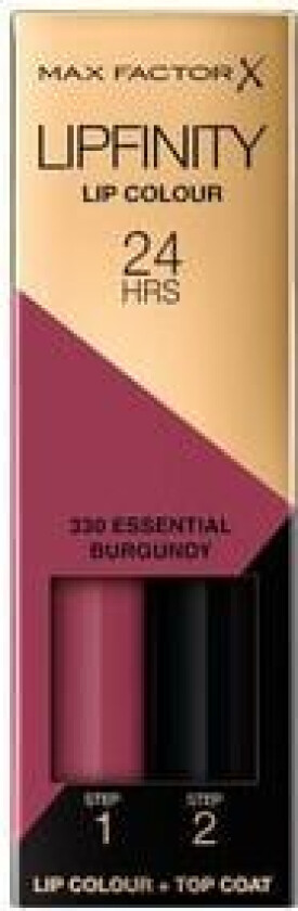 Lipfinity 2-Step Lipstick 330 Essential Burgundy