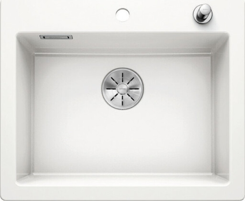Palona 6 KP MXI kjøkkenvask, 61,5x51 cm, hvit