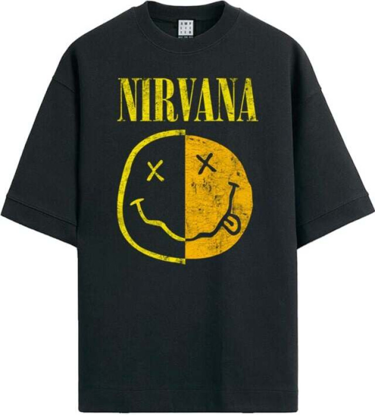 T-skjorte - Amplified Collection - Spliced - S til XXL - Herrer - svart