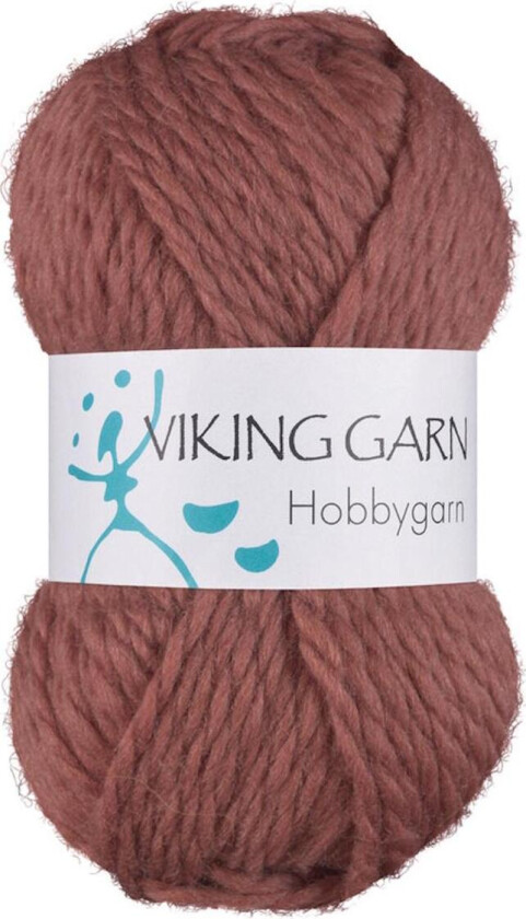 Viking Garn Hobbygarn 962 Gammelrosa