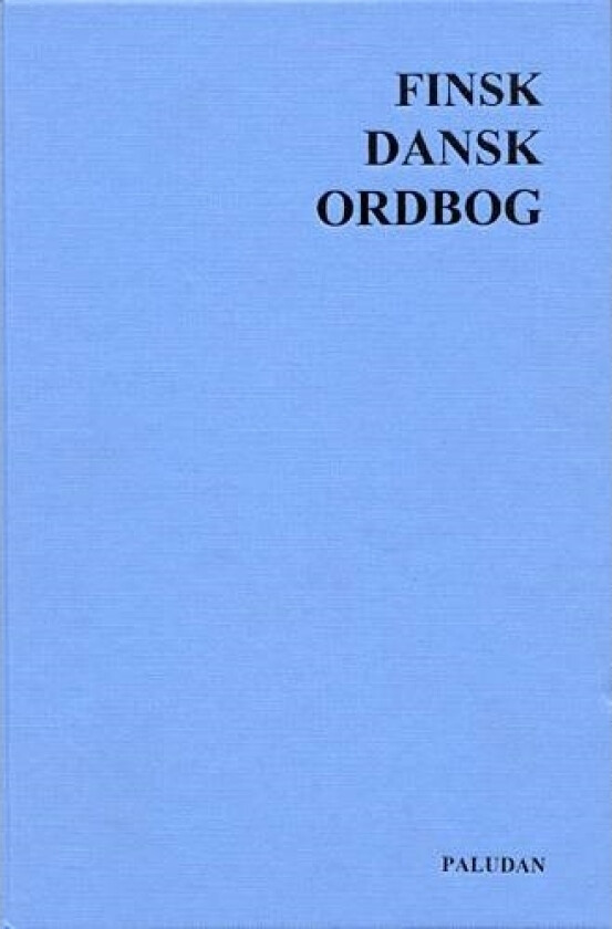 Finsk-dansk ordbog Reijo Pajuoja Språk: mul
