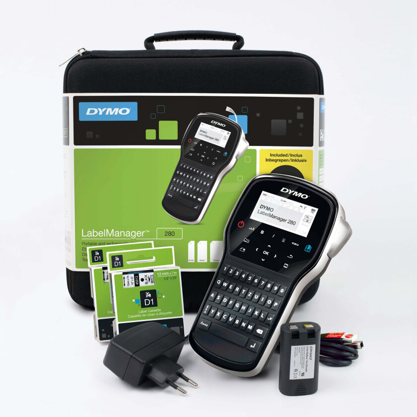 Dymo Labelmanager 280 Kit Merkemaskin