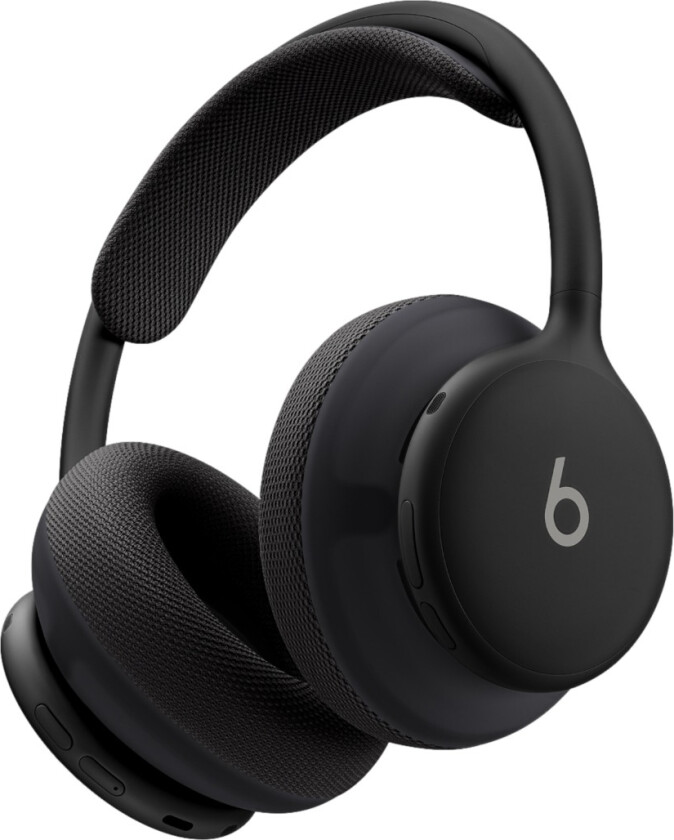 Beats 360 trådløse lukkede hodetelefoner – svart med Knit-puter i svart