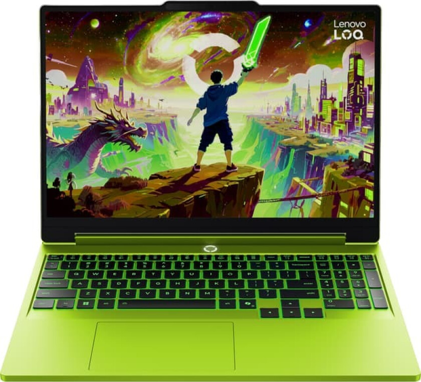 LOQ 15AHP11 R7-250/5050/16GB/512GB 15.3" gaming bærbar (grønn)