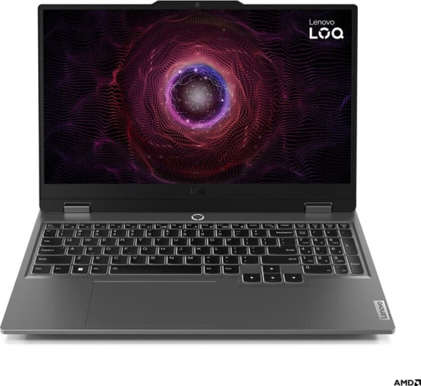 LOQ 15AHP9 R7-7445HS/4050/16GB/512GB 15.6" bærbar gaming PC (grå)