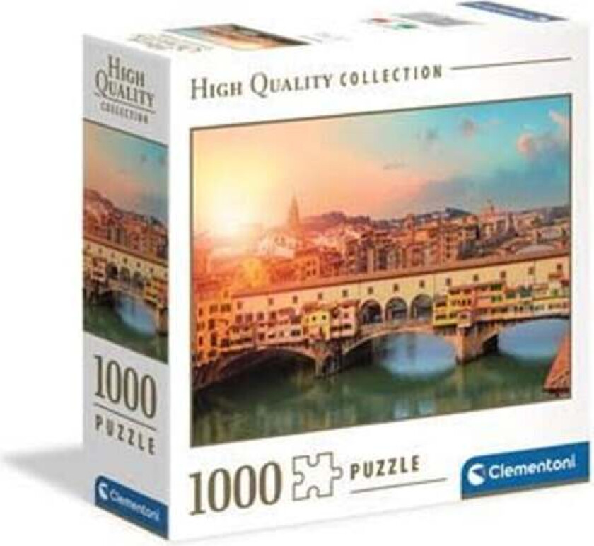 Florence Square Box Puzzle 1000 pieces 2D Puslespill