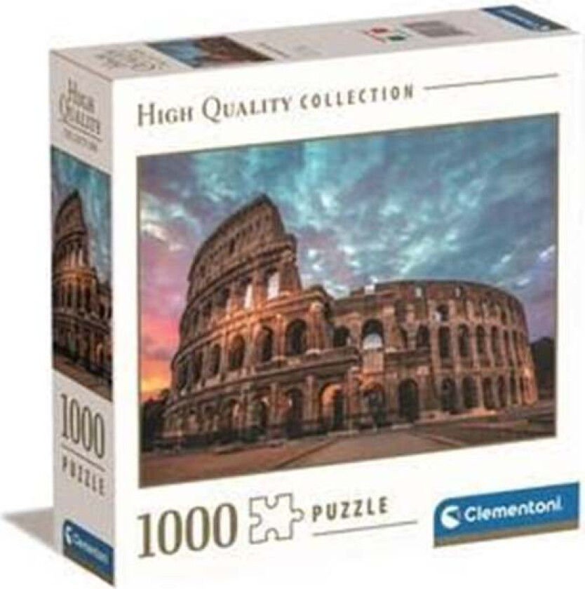 Coliseum Sunrise Square Box Jigsaw Puzzle 1000 pieces 2D Puslespill