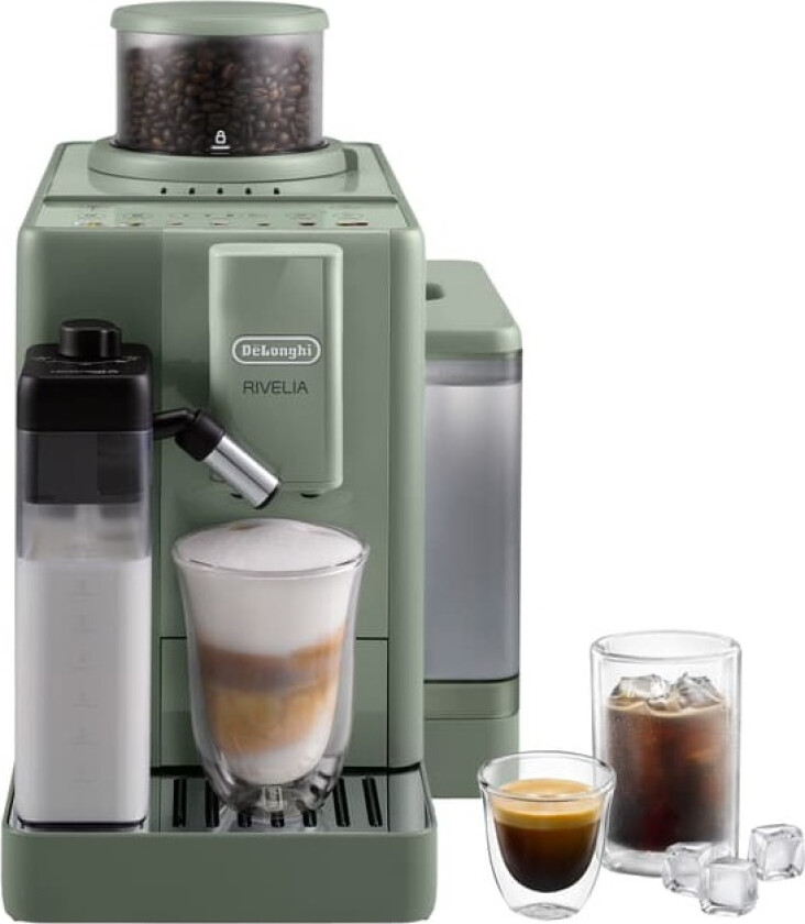 De'Longhi Rivelia Start kaffemaskin FEB4255.GR (Jadegrønn)