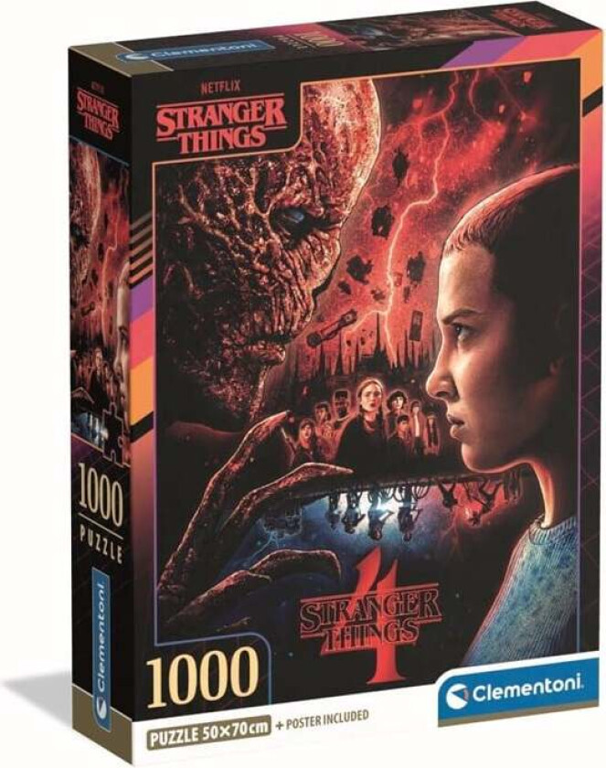 Stranger Things Season 4 Jigsaw Puzzle 1000 pieces 2D Puslespill