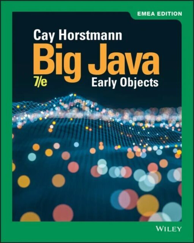 Big Java av Cay S. Horstmann