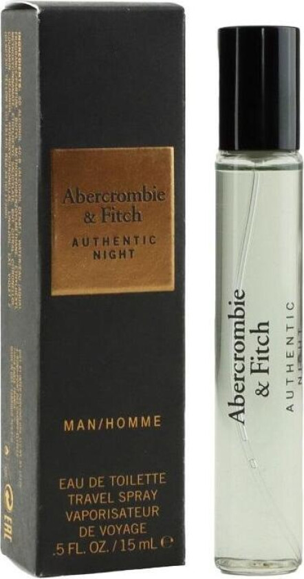 Abercrombie & Fitch Authentic Night Edt 15ml