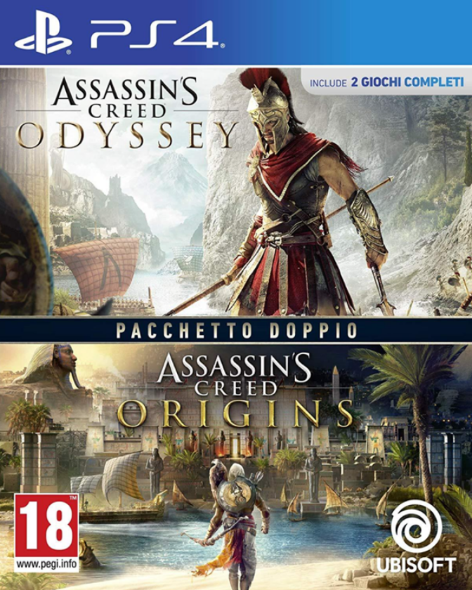 Assassin's Creed: Odyssey + origins - Sony PlayStation 4