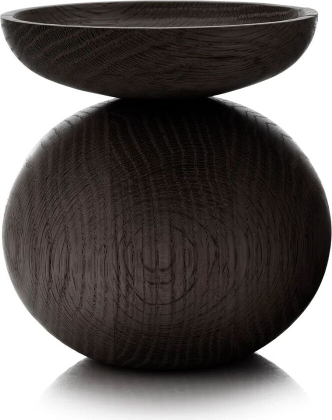 Applicata Shape bowl vase Svartbeiset eik