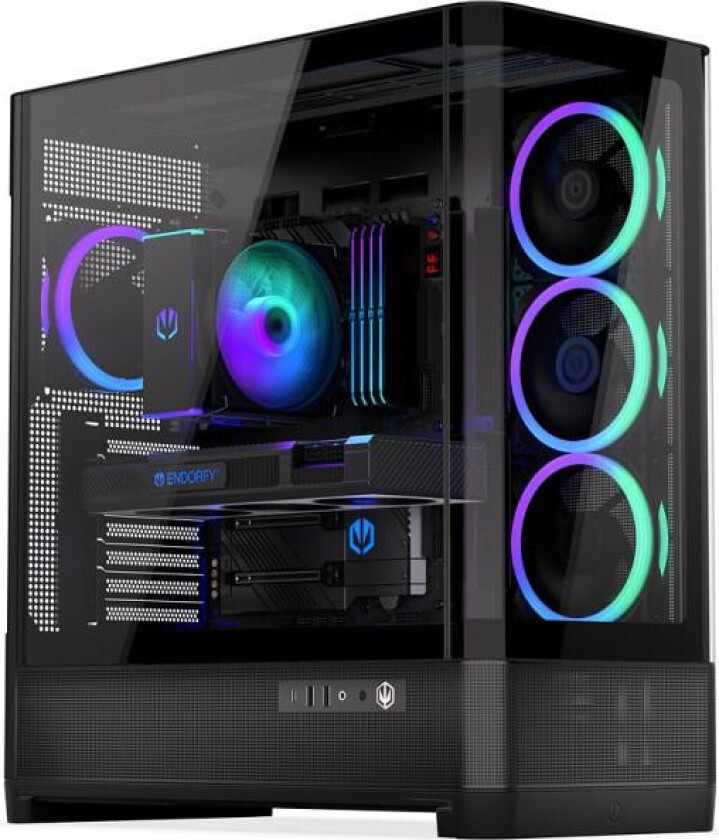 Aquarius 8000 Corona - Kabinett - Miditower - Svart